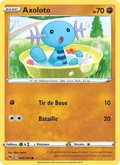 Carte Axoloto 83/185 – Voltage Éclatant