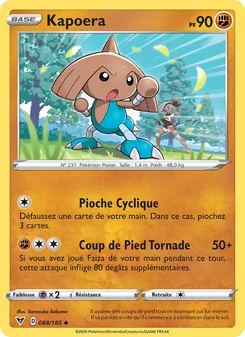 Carte Kapoera 88/185 – Voltage Éclatant