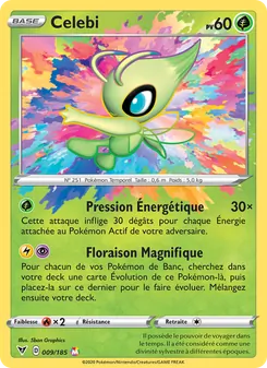 Carte Celebi 9/185 – Voltage Éclatant