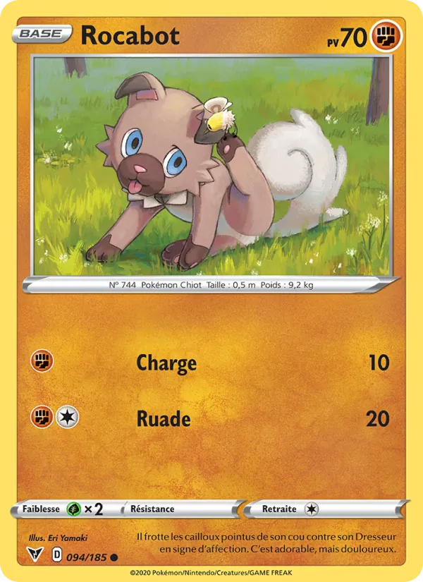 Carte Rocabot 94/185 – Voltage Éclatant