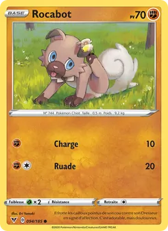 Carte Rocabot 94/185 – Voltage Éclatant