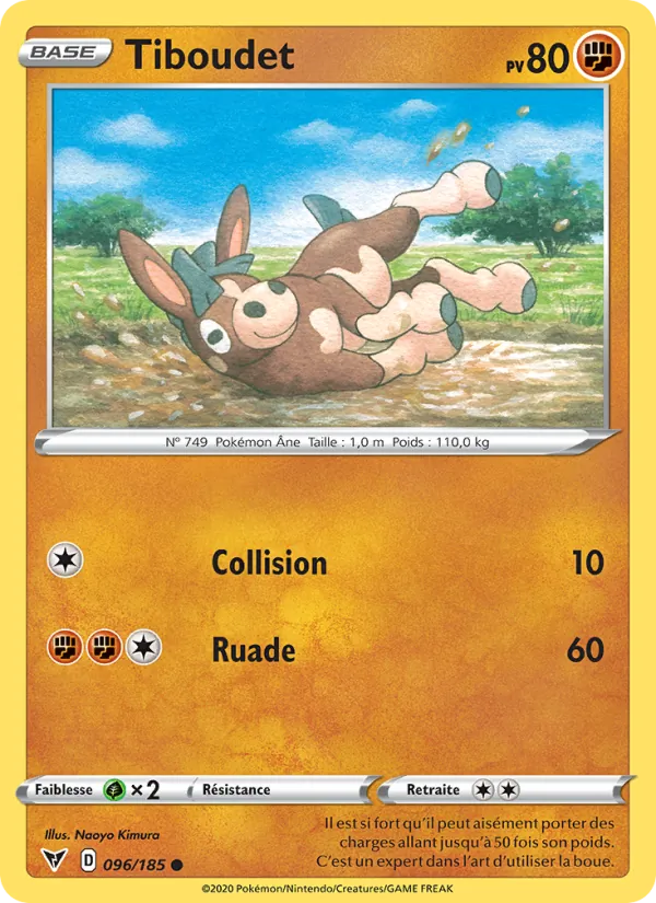 Carte Tiboudet 96/185 – Voltage Éclatant
