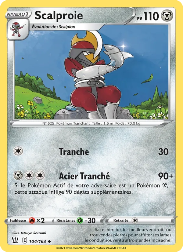 Carte Scalproie 104/163 – Styles de Combat