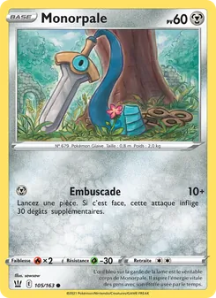 Carte Monorpale 105/163 – Styles de Combat