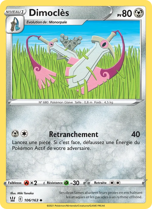 Carte Dimoclès 106/163 – Styles de Combat