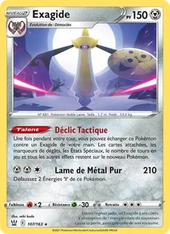 Carte Exagide 107/163 – Styles de combat