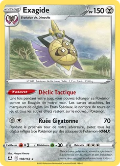 Carte Exagide 108/163 – Styles de combat