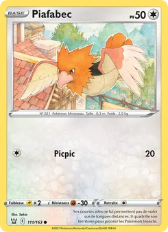 Carte Piafabec 111/163 – Styles de combat