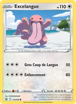 Carte Excelangue 113/163 – Styles de combat
