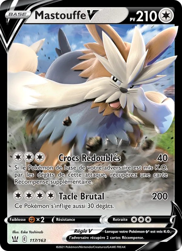 Carte Mastouffe V 117/163 – Styles de Combat