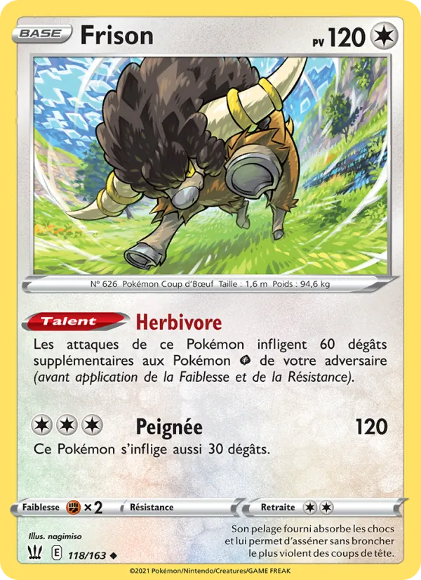 Carte Frison 118/163 – Styles de Combat