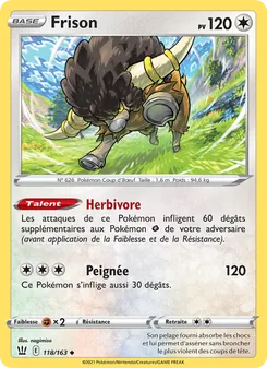 Carte Frison 118/163 – Styles de combat