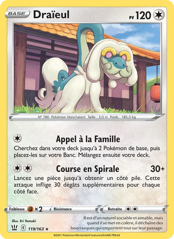 Carte Draïeul 119/163 – Styles de Combat