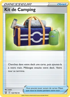 Carte Kit de Camping 122/163 – Styles de Combat
