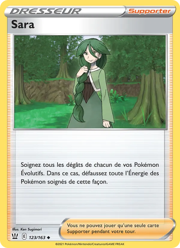 Carte Sara 123/163 – Styles de Combat