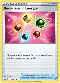 Carte Recycleur d'Énergie 124/163 – Styles de combat