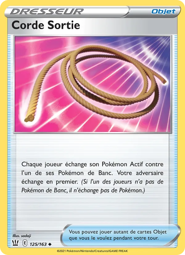 Carte Corde Sortie 125/163 – Styles de Combat