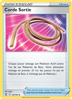 Carte Corde Sortie 125/163 – Styles de combat