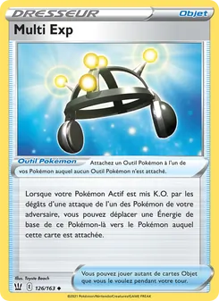 Carte Multi Exp 126/163 – Styles de combat