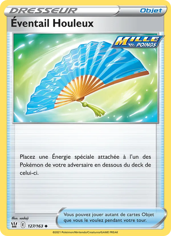 Carte Éventail Houleux 127/163 – Styles de Combat