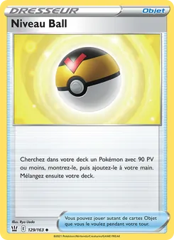 Carte Niveau Ball 129/163 – Styles de combat