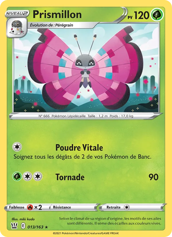 Carte Prismillon 13/163 – Styles de Combat