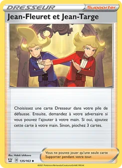 Carte Jean-Fleuret et Jean-Targe 135/163 – Styles de Combat