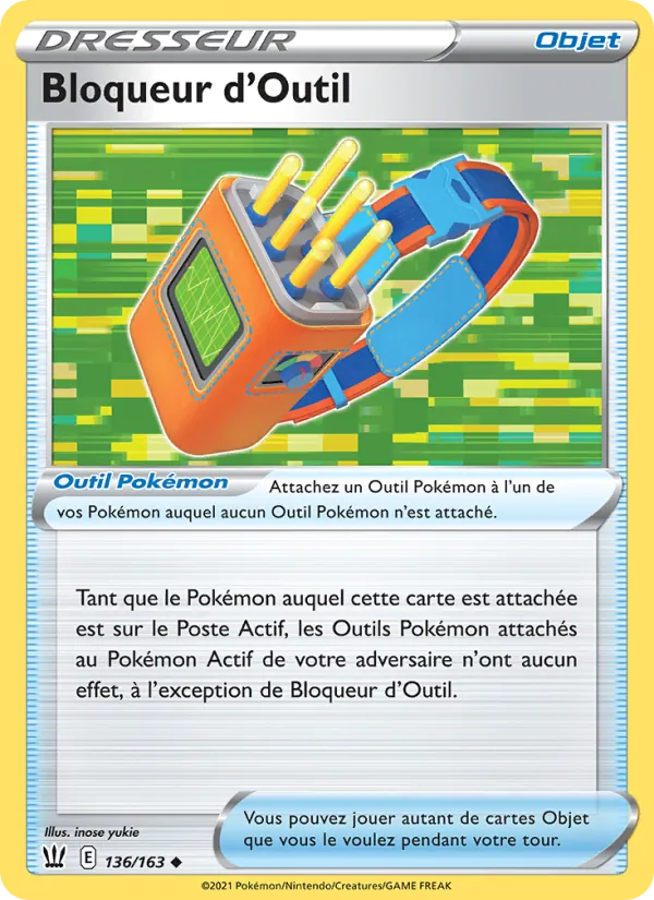 Carte Bloqueur d'Outil 136/163 – Styles de Combat
