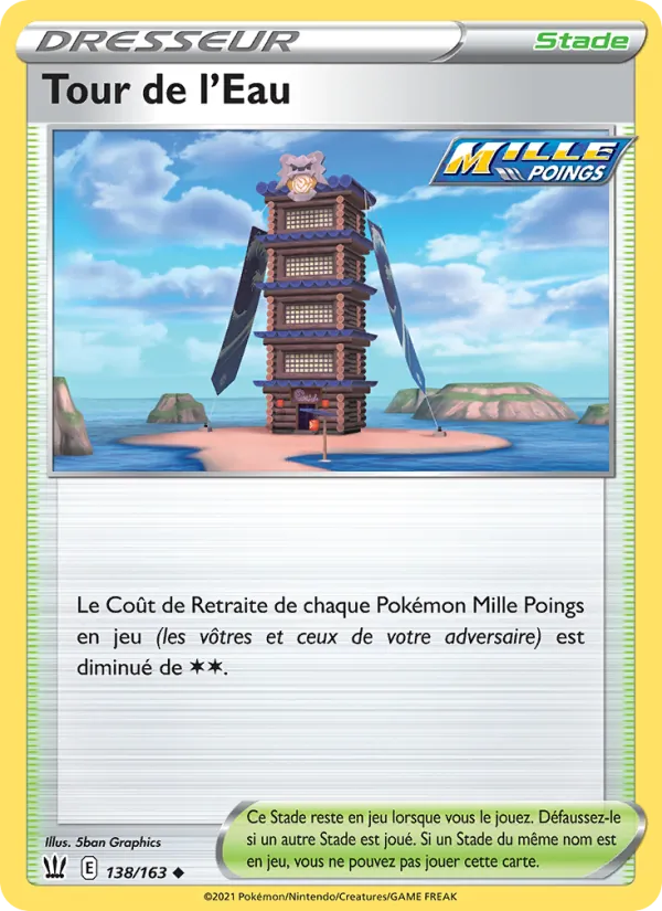 Carte Tour de l'Eau 138/163 – Styles de Combat