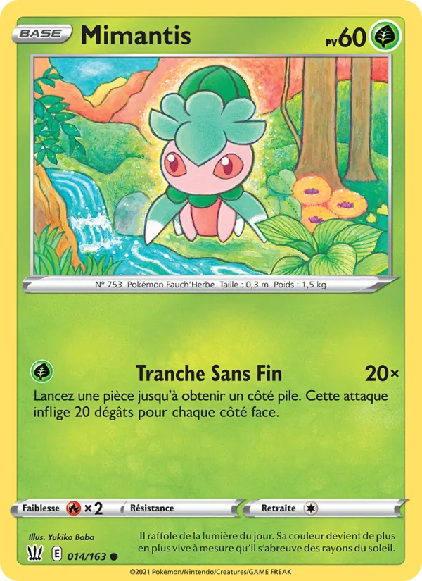 Carte Mimantis 14/163 – Styles de Combat