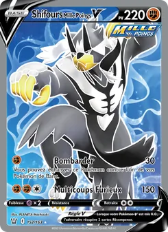 Carte Shifours Mille Poings V 152/163 – Styles de Combat