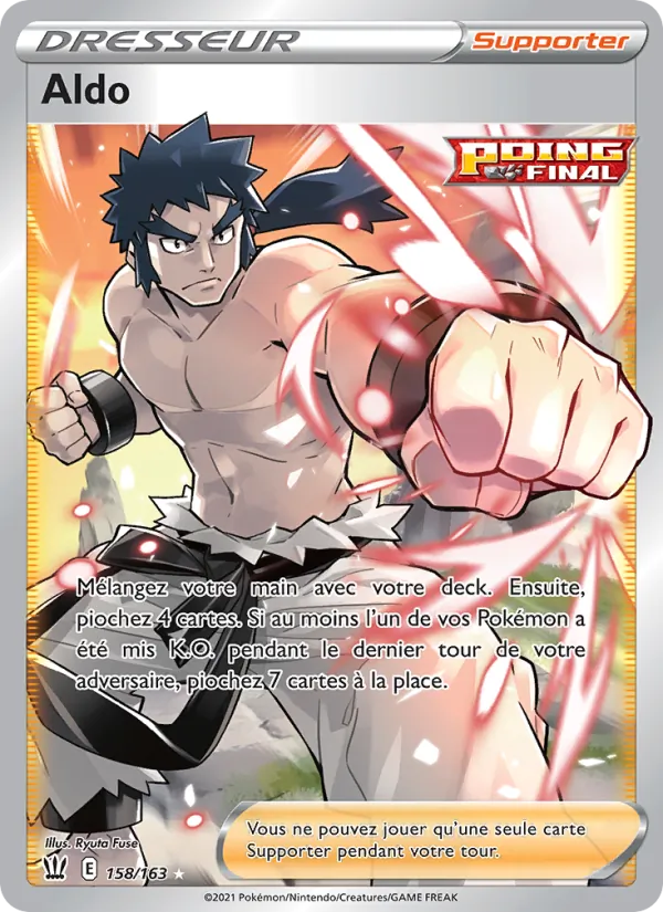 Carte Aldo 158/163 – Styles de Combat