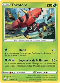 Carte Tokotoro 16/163 – Styles de Combat