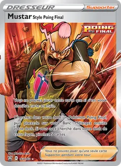 Carte Mustar Style Poing Final 163/163 – Styles de Combat