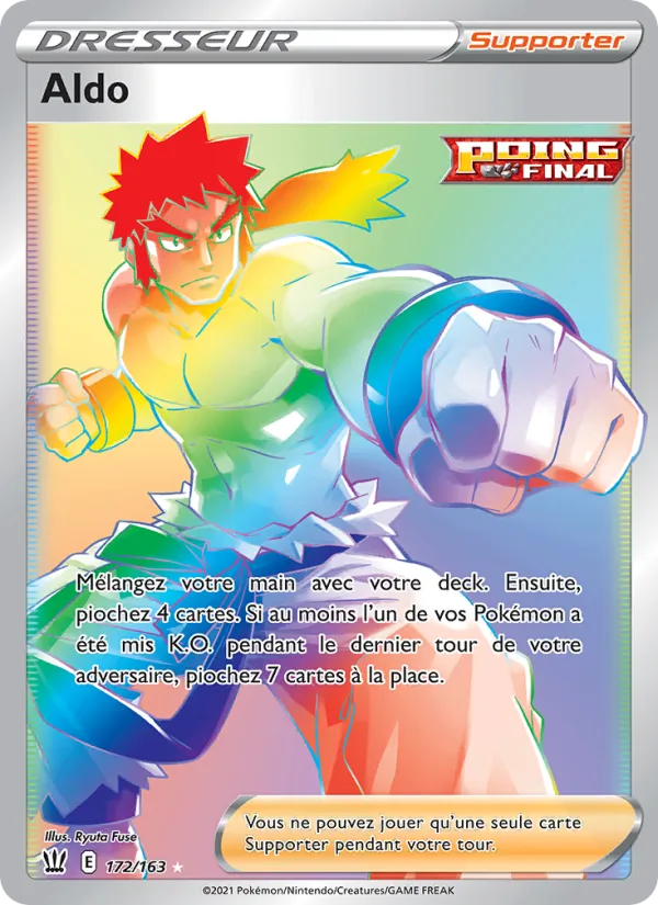 Carte Aldo 172/163 – Styles de Combat