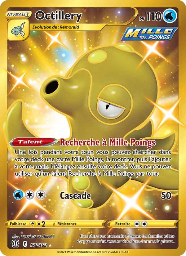 Carte Octillery 178/163 – Styles de Combat