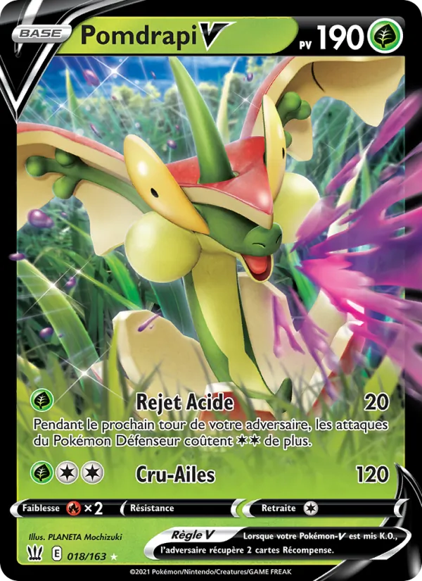 Carte Pomdrapi V 18/163 – Styles de Combat