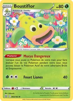 Carte Boustiflor 2/163 – Styles de combat