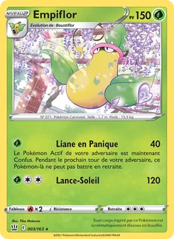 Carte Empiflor 3/163 – Styles de combat