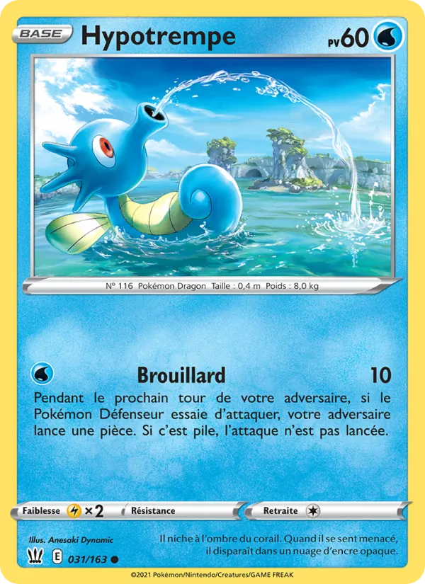 Carte Hypotrempe 31/163 – Styles de Combat
