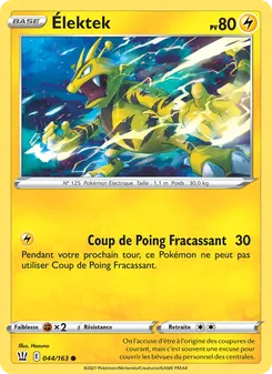 Carte Élektek 44/163 – Styles de combat