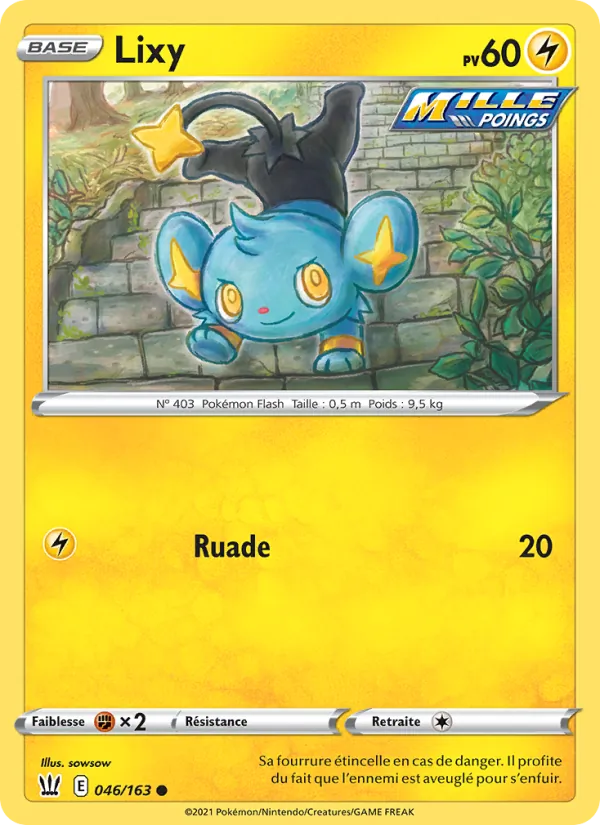 Carte Lixy 46/163 – Styles de Combat
