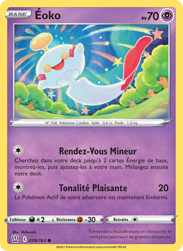 Carte Éoko 59/163 – Styles de Combat