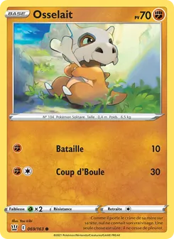 Carte Osselait 69/163 – Styles de combat
