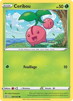 Carte Ceribou 7/163 – Styles de combat