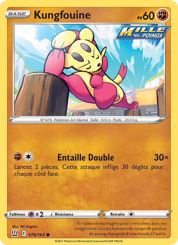 Carte Kungfouine 76/163 – Styles de Combat
