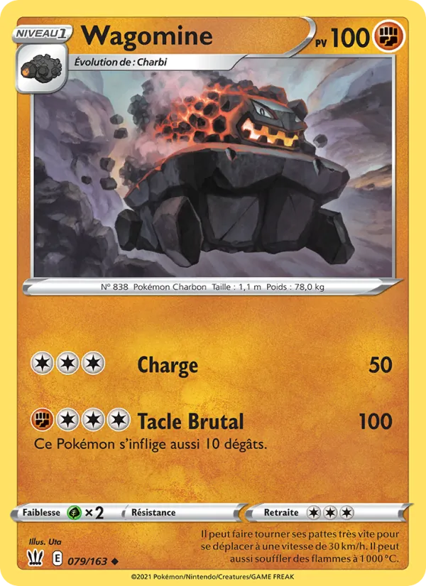 Carte Wagomine 79/163 – Styles de Combat
