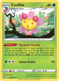 Carte Ceriflor 8/163 – Styles de combat