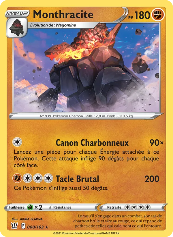 Carte Monthracite 80/163 – Styles de Combat