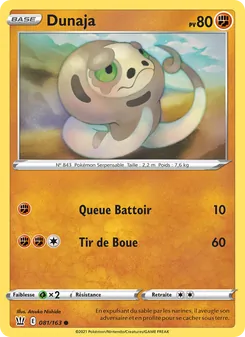 Carte Dunaja 81/163 – Styles de combat